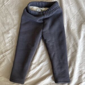 Cozy Gray Kids Leggings